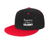 Gorra De Béisbol Happiness Is Being A Grammy Trucker Gorras Vintage Beisbol Sombrero Adjustable Gorra De Visera para Viajes Escalada Golf