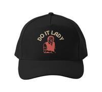 Gorra de béisbol Hazlo Lady Chit Dicha Divertida Humor Sarcástico Sombrero de Sol para Exteriores para Senderismo Trekking Transpirable Ajustable Cómodo