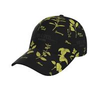 Gorra De Béisbol Herbs and Spices Snapback Sombrero Adjustable Gorra Trucker Vintage Gorras De Hombre para Viaje Running Senderismo