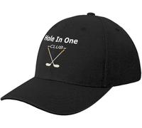 Gorra de béisbol Hip Hop Sombrero para el Sol Moda Unisex Hombres y Mujeres hoyo en un Club Senderismo Regalo golfistas día del Golf Amistad cumpleaños