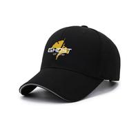 Gorra de béisbol Hombre Ghost, Unisex, Gorras de béisbol Moda, Estilo Streetwear, Deporte Correr Gorras Sombrero, Casual Unisex Baseball Cap, Verano(Black)