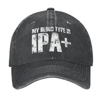 Gorra de béisbol Hombre Mi Tipo de Sangre es IPA Merchandise Gorras de béisbol Hombres y Mujeres Gorra de Camionero Amantes de la Cerveza Artesanal Sombrero de Verano al Aire Libre Regalo