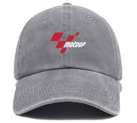 Gorra de béisbol hombre Para Mo-to.G.P, protección solar uso diario visera curva, Unisex Verano Sombreros Deportes Sol, Verano(Grey)