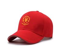 Gorra de béisbol Hombre World of Warcra-ft, Deporte y Ocio protección Solar Uso Diario Visera Curva, Deporte Correr Gorras Sombrero, Casual Unisex Baseball Cap, Verano(Red)