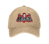 Gorra de béisbol Horror Movie Misfits Rock Band Pattern Summer Cool Trucker Hat Pareja Mujeres Print Sport Baseball Caps