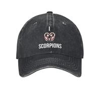 Gorra de béisbol I Love Scorpions For Scorpion Regalo Casual de Patines de Tenis Snapback Unisex-Teens para Ropa Urbana