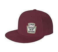 Gorra De Béisbol I Put Ketchup On My Ketchup Gorras Dad Vintage Beisbol Sombrero Moda Gorra De Visera por Viajes Running Senderismo