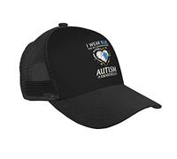 Gorra De Béisbol I Wear Blue For My Grandautism Awareness Gorras Dad Transpirable Gorra De Visera Vintage Trucker Gorras para Viajes Running Golf