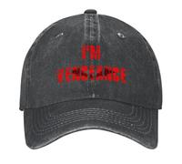 Gorra de béisbol I'm Vengeance Nuevo con Sombrero Protector Solar Ropa de Golf Ropa de cumpleaños Gorras de Hombre Mujeres