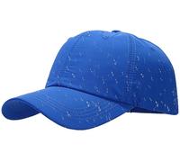 Gorra de béisbol impermeable para hombres y mujeres, transpirable, UPF50+, para deportes al aire libre, secado rápido, ajustable, sombrero de lluvia, Azul, talla única