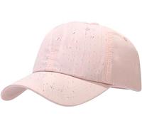 Gorra de béisbol impermeable para hombres y mujeres, transpirable, UPF50+, para deportes al aire libre, secado rápido, ajustable, sombrero de lluvia, Rosado, talla única