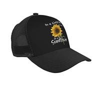 Gorra De Béisbol In A World Full of Roses Be A Sunflower Trucker Gorras Transpirable Gorra De Visera Vintage Beisbol Sombrero para Pesca Escalada Viajes