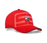 Gorra de béisbol infantil Ducati Dual Marquez - 93 Moto GP Oficial Talla Única Rojo