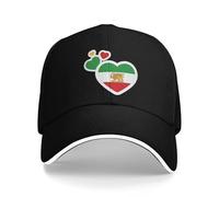 Gorra de béisbol Iran Sun Summer Casual Hip Hop Hats para Unisex-Adolescentes Gorra Snapback Deportiva al Aire Libre