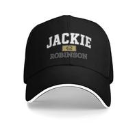 Gorra de béisbol Jackie 42 Robinson Suave, Gorras clásicas de Hip Hop, Gorras de béisbol Deportivas al Aire Libre para Adolescentes Unisex de Verano