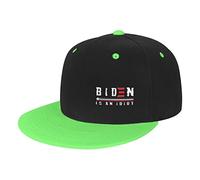 Gorra De Béisbol Joe Biden Es Un Idiota Snapback Sombrero Casual Gorras De Hombre Vintage Gorra Trucker para Senderismo Camping Viaje
