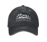 Gorra de béisbol Kavkaz Bashni Retro Distressed Denim Snapback Cap Unisex Style Outdoor All Seasons Travel Ajuste Ajustable Gorras Gorra de algodón, para Todas Las Estaciones