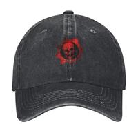 Gorra de béisbol Lavada con Esqueleto de Calavera Gear Wars Logo Streetwear Trucker Dad Hat Summer Women Men KPOP Rock Sun Viseras Gorras de béisbol