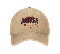 Gorra de béisbol Lavada Gorra de Camionero Dexter Morgan Blood Spring para Mujeres y Hombres TV Program Gorras de béisbol de Tenis de Moda para Patinaje Sun