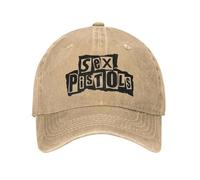 Gorra de béisbol Lavada Sex Pistols Gorras de Hip Hop de Verano para Hombres Unisex Deportes Casuales al Aire Libre Gorra Snapback Solar