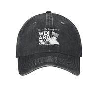 Gorra de béisbol Lavada Somos Gorras de Hip Hop de Verano Charlie Kirk para Parejas Estilo Street Sports al Aire Libre Gorra Snapback Sun