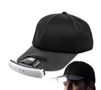 Gorra de béisbol LED, 180 grados, ajustable, recargable, portátil, linterna frontal para la frente, para correr, camping, pesca, ciclismo, trabajo al aire libre, noche, parque, jardín, hogar