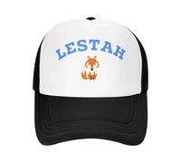 Gorra de béisbol Lestah Fox, Moda Informal, Malla Ajustable, Estilo Hip Hop, Unisex, policromada.