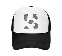 Gorra de béisbol Little Seals, Moda Informal, Malla Ajustable, Hip Hop, Verano, Unisex, béisbol policromada