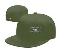 Gorra De Béisbol Los Derechos Trans Son Derechos Humanos Sombrero Pico Clásica Ajustable Gorras De Golf, para Deporte, Cámping, Exterior, 55-59cm