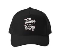 Gorra de béisbol Los Tatuajes Son de Mal Gusto. Divertido Artista del Tatuaje. Papá/mamá Tatuado. Gorra de Camping para Aventuras al Aire Libre. Transpirable, Ligera y cómoda.