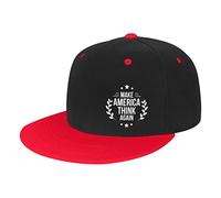 Gorra De Béisbol Make America Think Again Gorras Dad DeParativo Beisbol Sombrero Adjustable Gorra De Visera para Running Pesca Escalada
