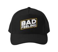 Gorra de béisbol Mala premonición: Tengo un Mal presentimiento sobre Esta Gorra de béisbol Ajustable de algodón para Senderismo.