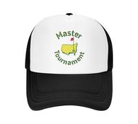 Gorra de béisbol Masters Tournament Sport Mesh Fashion Casual Mesh Ajustable Hip Hop Unisex Baseball Polychromatic