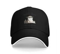 Gorra de béisbol Me Pusieron a Prueba la Paciencia Soy Negativo Gato Regalo Divertido Algodón Ligero de Golf para Mujeres Hombres 378