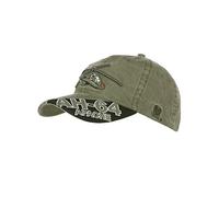 Gorra de béisbol militar Helicóptero Boeing Apache AH-64 Fostex del ejército estadounidense (verde), Verde, Talla única