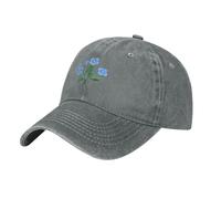 Gorra de béisbol negra con texto en inglés "HJFCZH Don't forget I love you", gorra clásica de algodón para hombres y mujeres, ligera y transpirable, Gris, talla nica