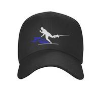 Gorra de béisbol Neutra Gorra de béisbol Barefoot Water Skier New Hat Beach Anime Hat Wild Ball Hat Mujer Hombre