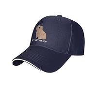 Gorra De Béisbol No Te Preocupes, Lindo Capibara Gorras De Hombre Transpirable Golf Hat Proteccion Solar Gorra Trucker para Running Camping Viajes