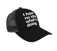 Gorra De Béisbol No Tengo Idea De Lo Que Estoy Haciendo Gorras De Hombre Transpirable Golf Hat Proteccion Solar Gorra Trucker para Running Senderismo Camping