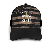 Gorra De Béisbol Oficialmente Clase Senior De 2041 Mi Último Primer Día Primer Día Sombrero del Camionero Deportes Hip Hop Visera Sombreros, para Cámping, Senderismo, Mujer, 57-60cm