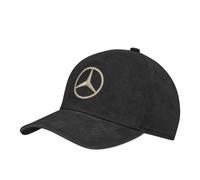 Gorra De Béisbol Original Mercedes-Benz Para Damas Negra Talla Ajustable Nueva
