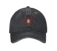 Gorra de béisbol para Hombre 28 años después Gorra de béisbol Casual de Terror con diseño de Riesgo Biohazard para Hombres Gorra de Camionero de Verano KPOP Rock Gorra Snapback Regalo