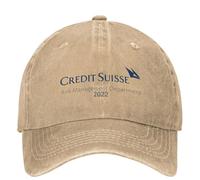 Gorra de béisbol para Hombre Credit Suisse Logo Gorra de béisbol Departamento de Gestión de Riesgos 2022 Mujer Hombre Protección Solar Gorra de Camionero Verano y2k Gorras de béisbol Regalo