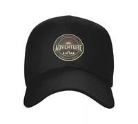 Gorra de béisbol para Hombre Custom Adventure Outdoor Wilderness Explorer Gorra de béisbol para Acampar Hip Hop Gorra de papá Ajustable para Hombre Gorras Snapback de otoño Regalo