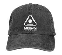 Gorra de béisbol para Hombre de algodón Puro, Gorra de Verano Visera Solar Union Aerospace White Hip Hop Caps Doom Eternal Doomguy Juego de Vaquero Sombreros de Visera