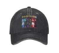 Gorra de béisbol para Hombre Descendants Zombies Worlds Collide Tour Gorra de béisbol Casual desgastada Denim The Rise of Red Group Snapback Sombrero Unisex Regalo al Aire Libre