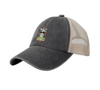 Gorra de béisbol para Hombre El Escudo Armas Antigua Y Barbuda Deportes de Sombrero Vaquera Vintage en Apariencia Gastada Gorras Algodón Ajustable de Casual para Casuales Running Beisbol Tenis Golf