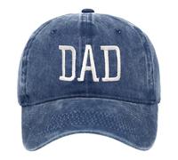 Gorra de béisbol para hombre Negro Established 2025 Sombreros para Hombres Gorra de béisbol desgastada lavada Dad Gorra de algodón de perfil teñido de pigmento bordado Gorra Monsieur Cuisine, marine
