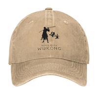 Gorra de béisbol para Hombre The Monkey King Gorra de béisbol Lavada Gorra de Camionero clásica Verano Unisex Hombres Senderismo Pesca Protección Solar Gorras de béisbol Regalo