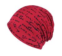 Gorra de béisbol para hombre y mujer, para otoño e invierno, a la moda, hip hop, a la moda, sin botones, cómoda, con clip de luz, rosso, Talla única